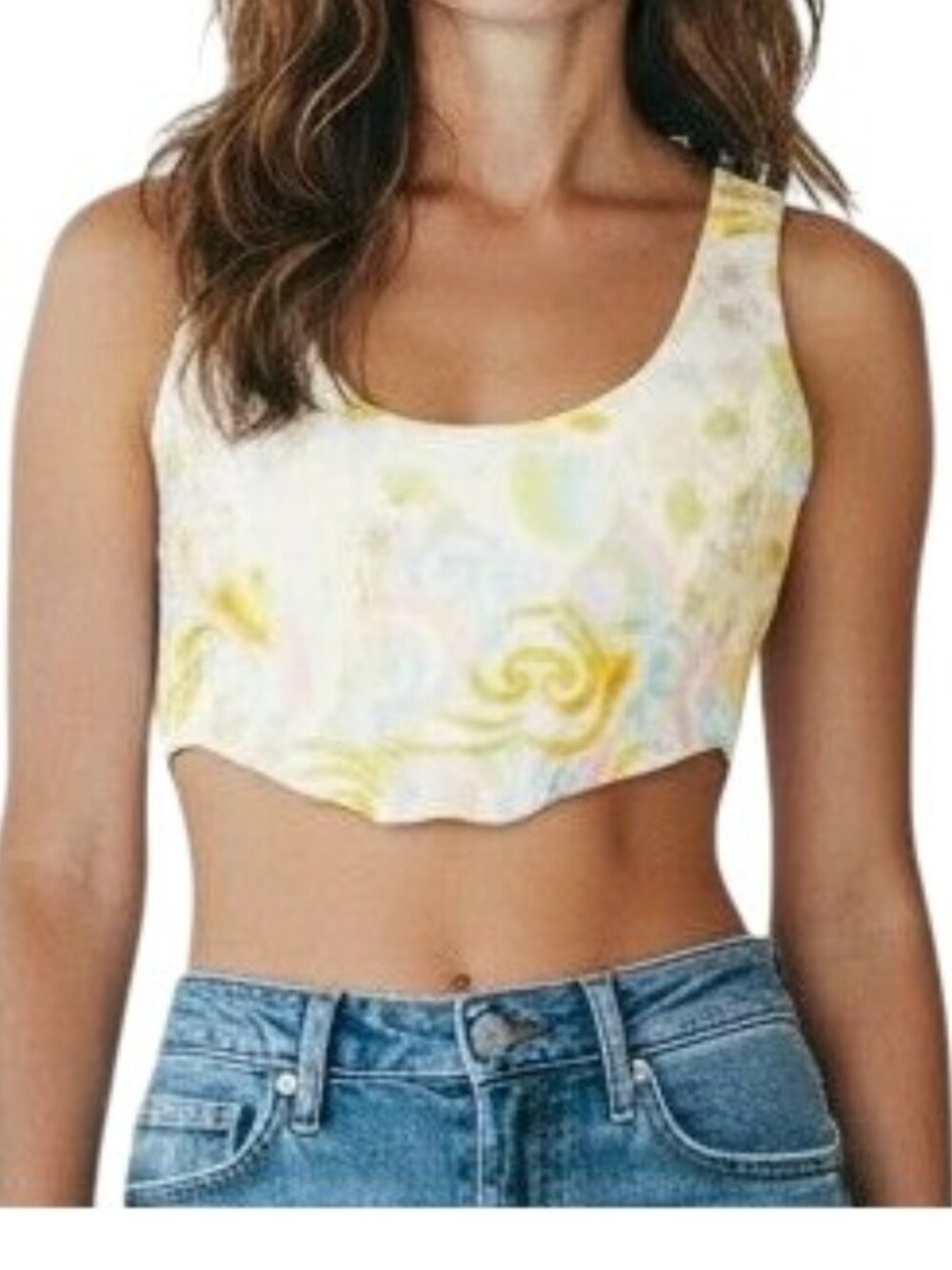 For Love & Lemons Nomi Crop Top Bralette NWOT - Size M
